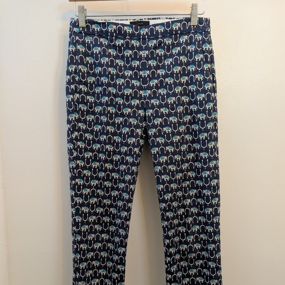 J. Crew Martie Slim Cropped Elephant Pants